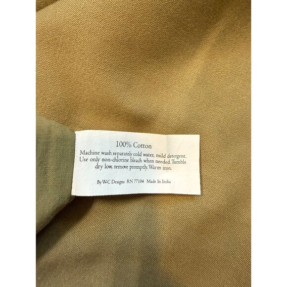 Vtg WC Fashions Set Of 8 Green Cloth Napkins & 7 Placemats !00% Cotton - Picture 11 of 16